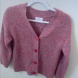 Zara Girl’s Pink Sweater